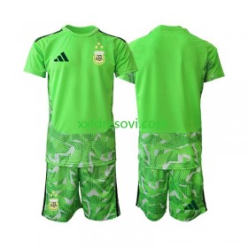 Argentina Golmanski Treći Dječji Nogometni Dres World Cup 2026
